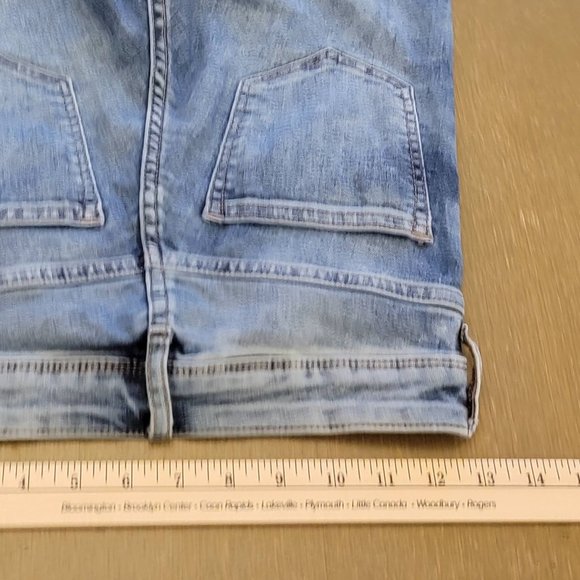 Women’s H&M Divided Side StripSkinny Jegging Jeans Size 2 / 26 Stretch High Rise - Picture 8 of 11